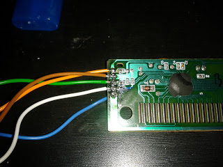 Keyboard wires solder